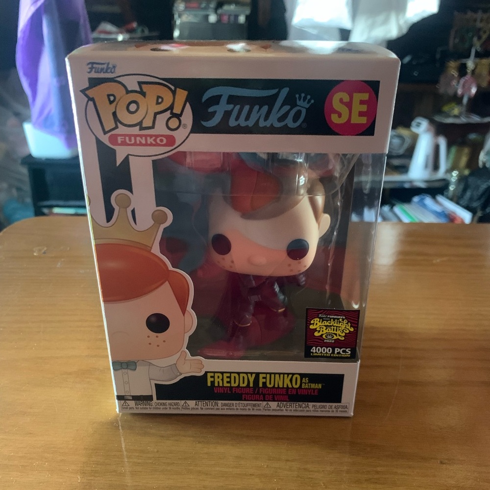 Freddy Funko as The Batman pop